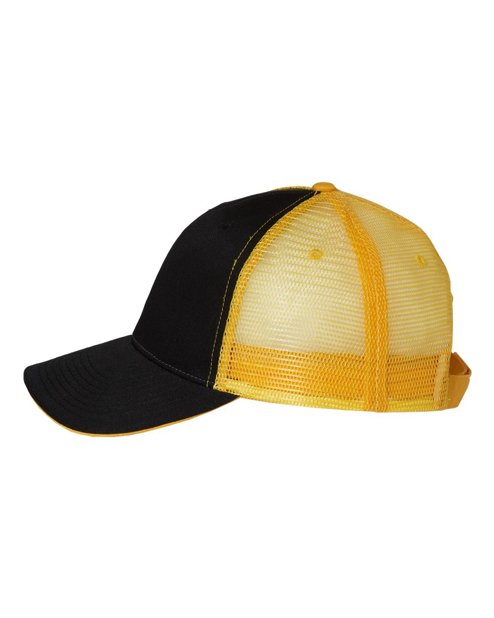 Sandwich Trucker Cap - DirectSide - B66095840 - Black/ Gold