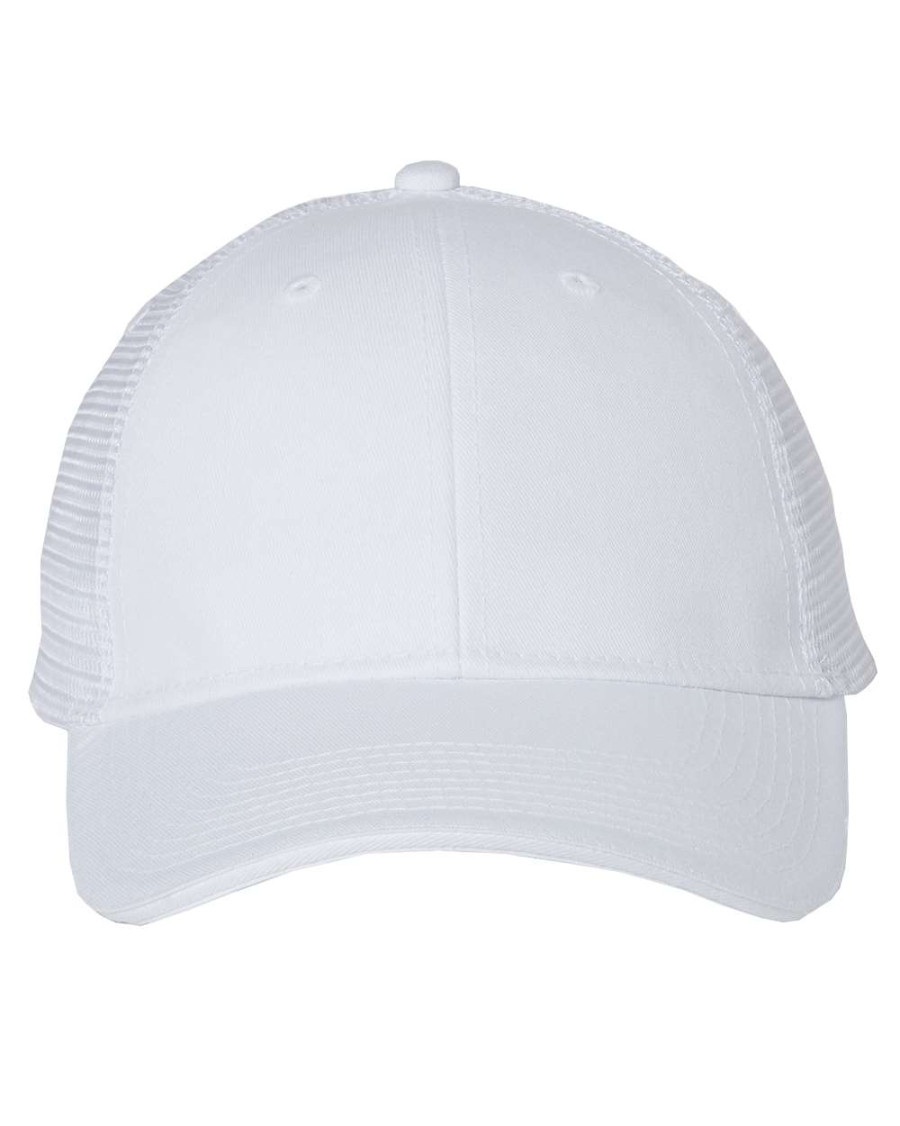 Sandwich Trucker Cap - Front - B66095000 - White/ White