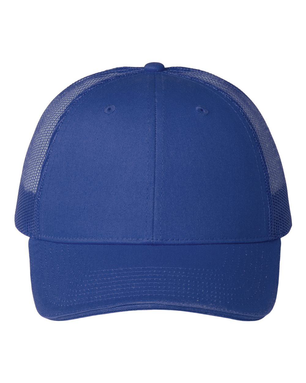 Sandwich Trucker Cap - Front - B66095420 - Royal