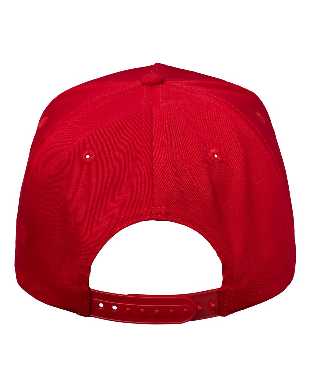 Five-Panel Twill Cap - Back - B27795700 - Red