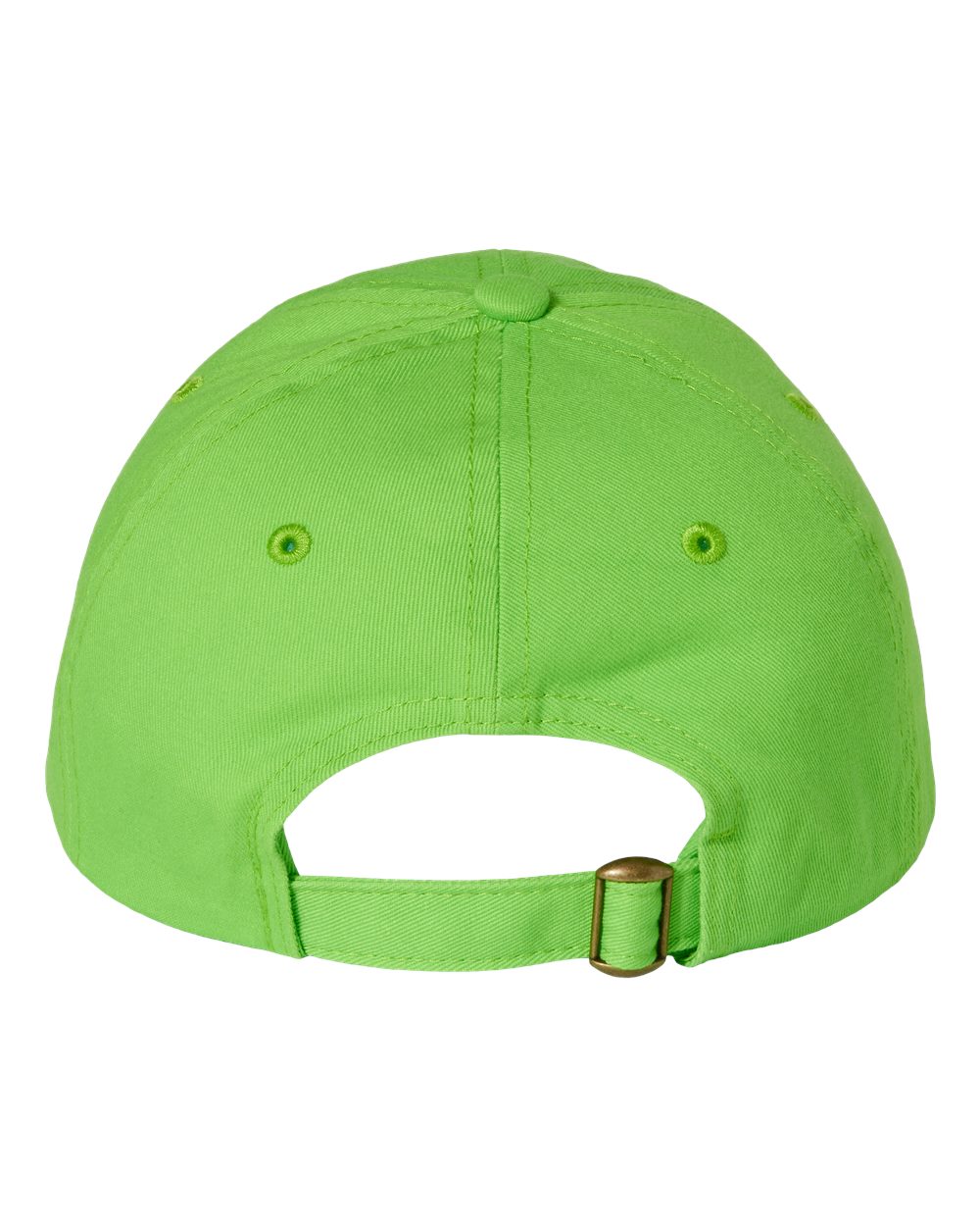 Bio-Washed Classic Dad Hat - Back - B28295160 - Neon Green