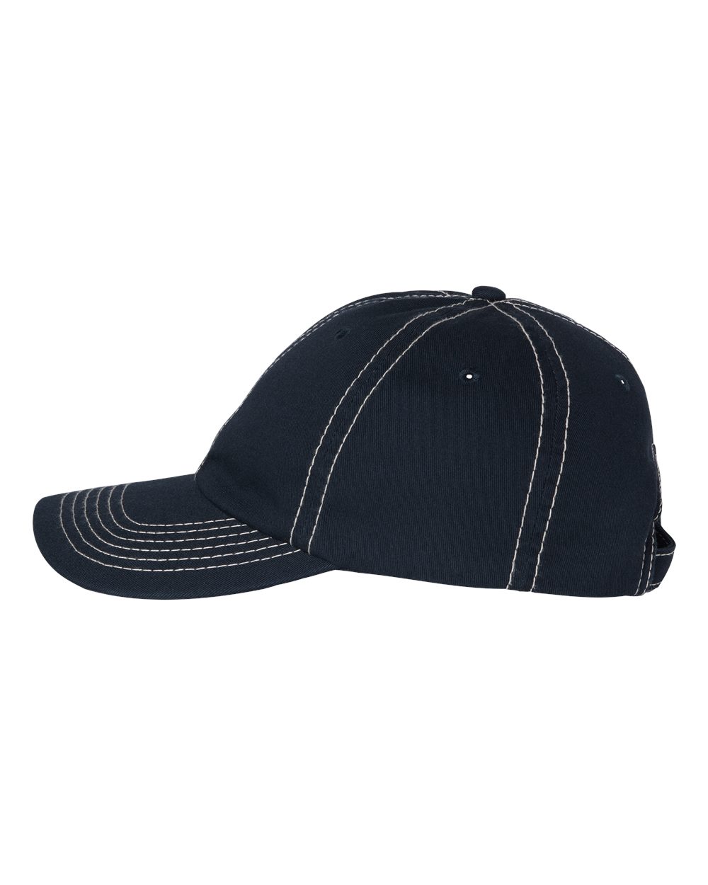 Bio-Washed Classic Dad Hat - DirectSide - B28295680 - Navy/ Stone Stitch