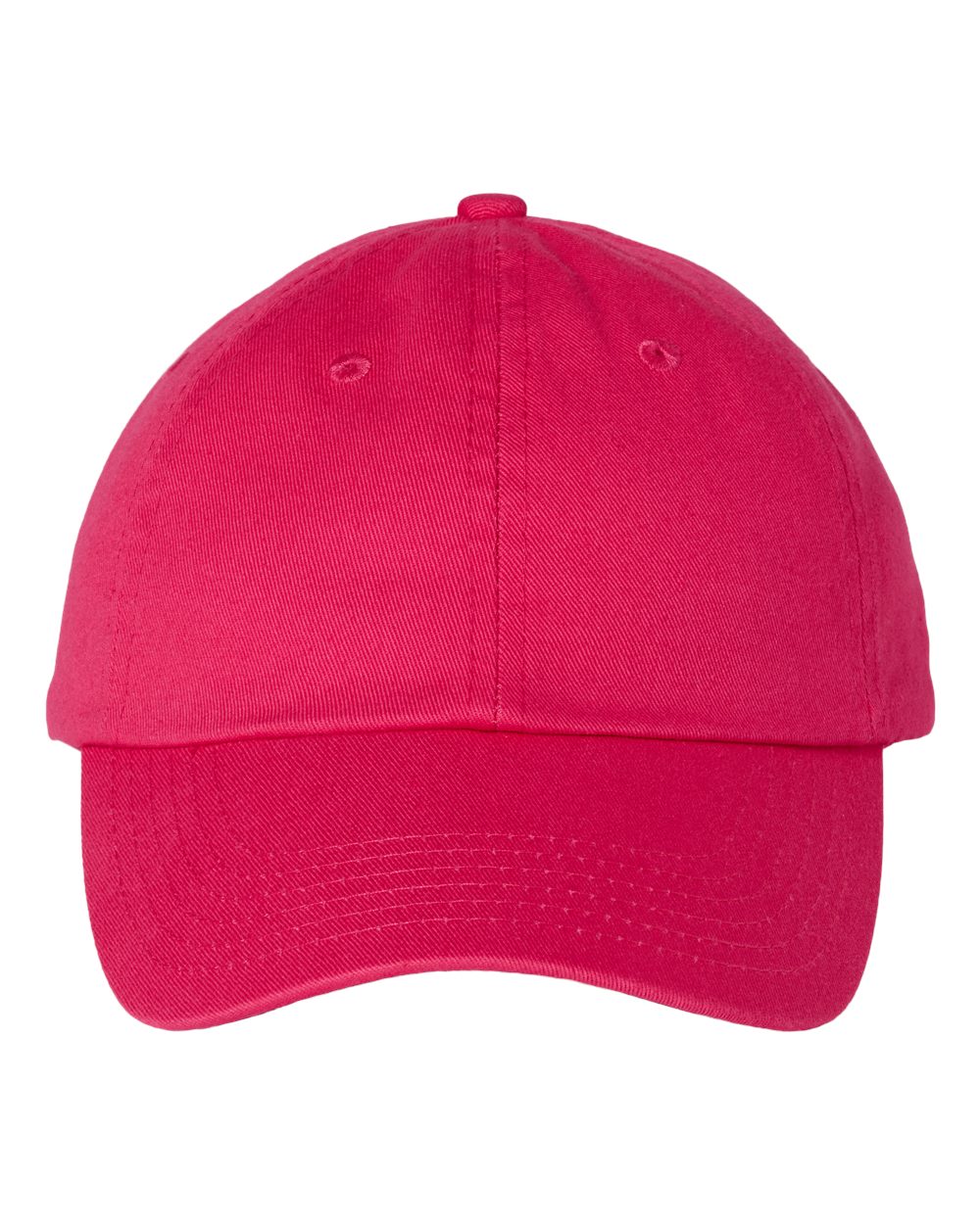 Bio-Washed Classic Dad Hat - Front - B28295140 - Neon Pink