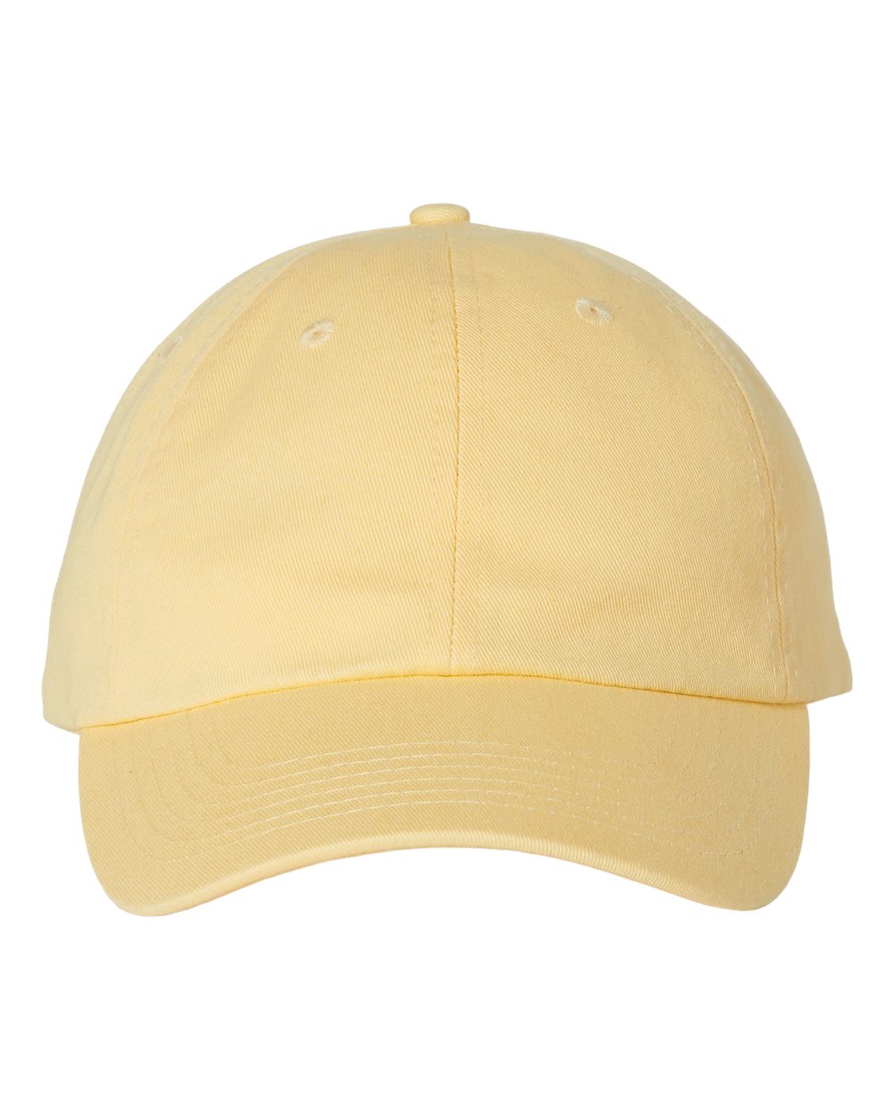 Bio-Washed Classic Dad Hat - Front - B28295400 - Butter