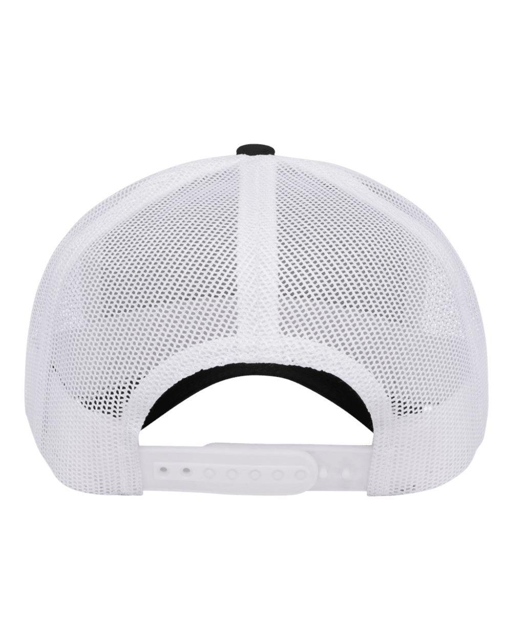 Retro Trucker Cap - Back - B43195020 - Black/ White