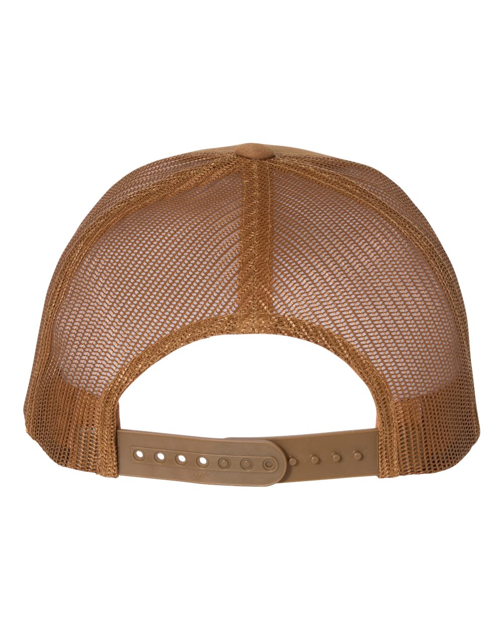 Retro Trucker Cap - Back - B43195420 - Caramel
