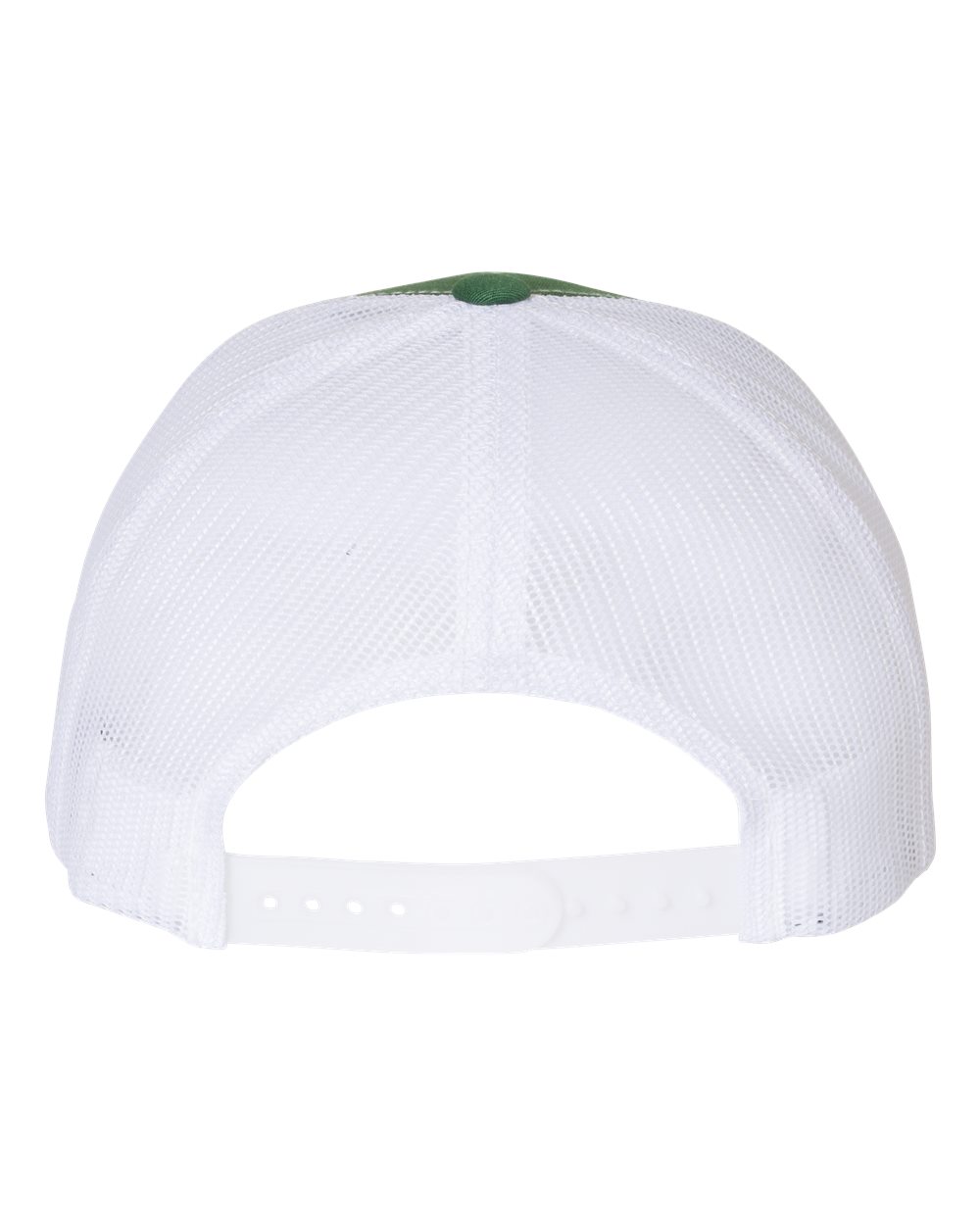 Retro Trucker Cap - Back - B43195440 - Evergreen/ White