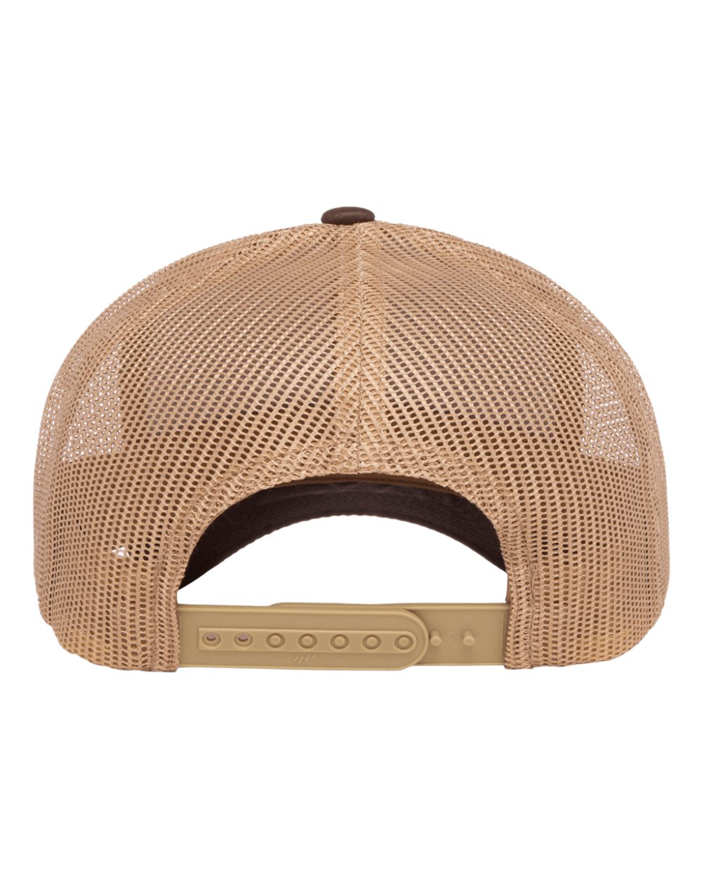 Retro Trucker Cap - Back - B43195550 - Brown/ Khaki