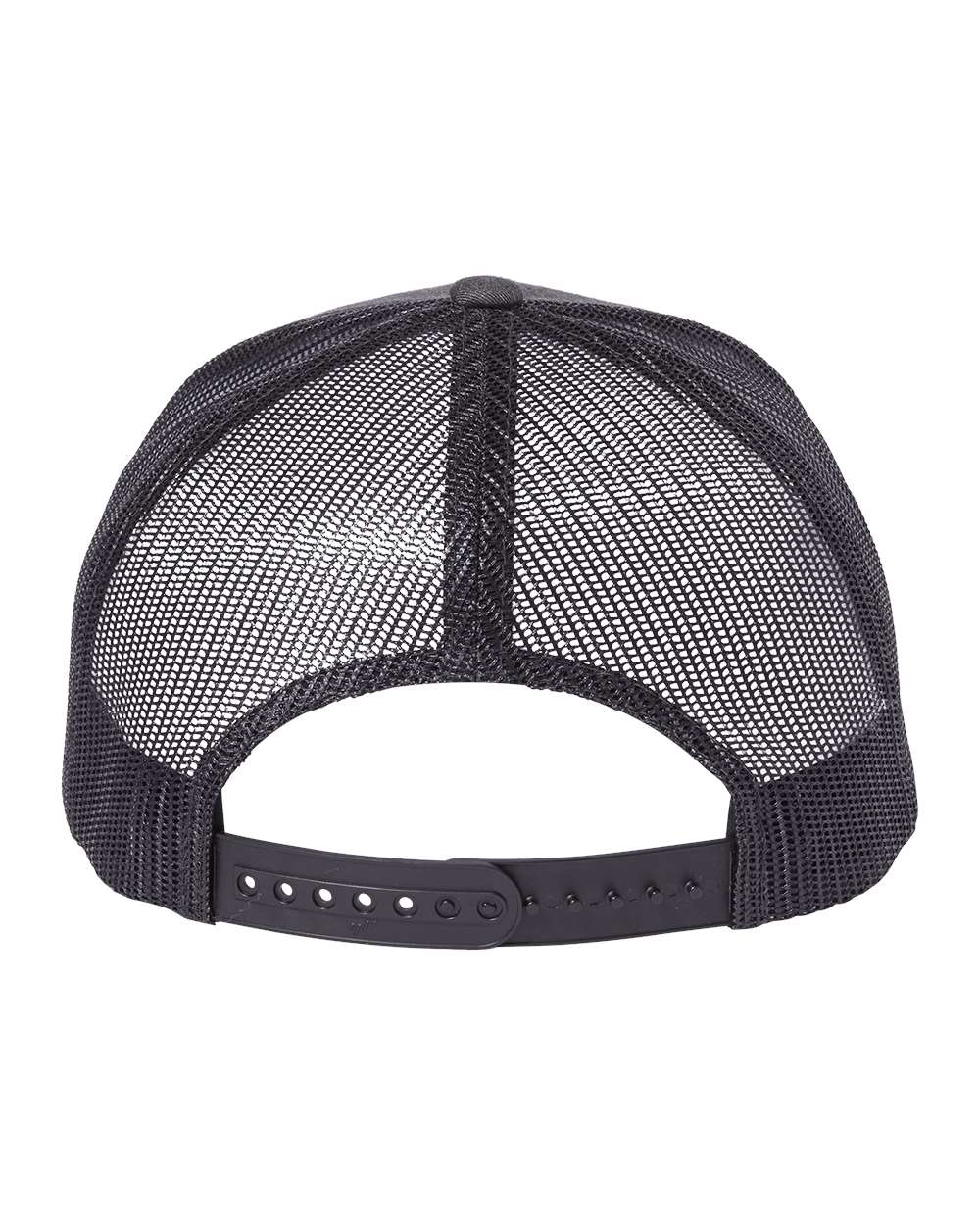 Retro Trucker Cap - Back - B43195570 - Dark Heather Grey