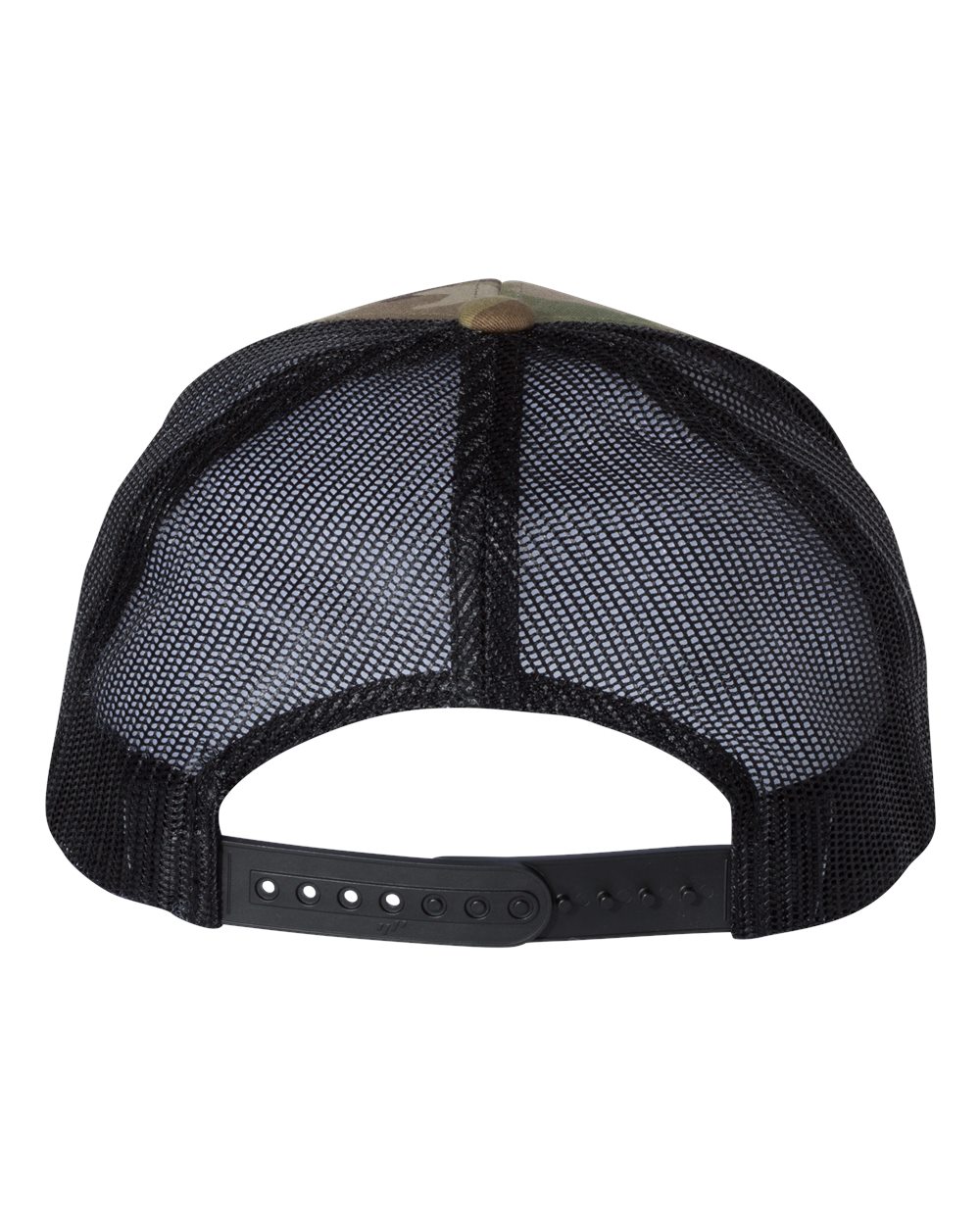 Retro Trucker Cap - Back - B43195600 - Multicam Green/ Black