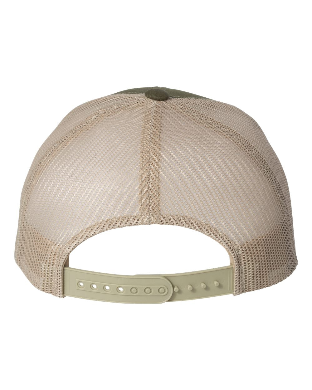 Retro Trucker Cap - Back - B43195620 - Moss/ Khaki