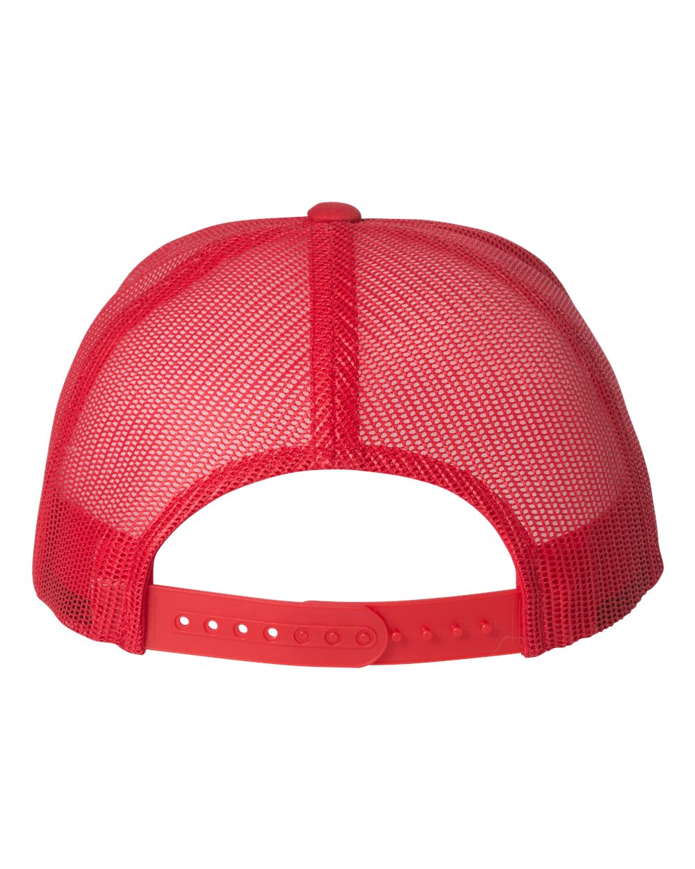 Retro Trucker Cap - Back - B43195700 - Red