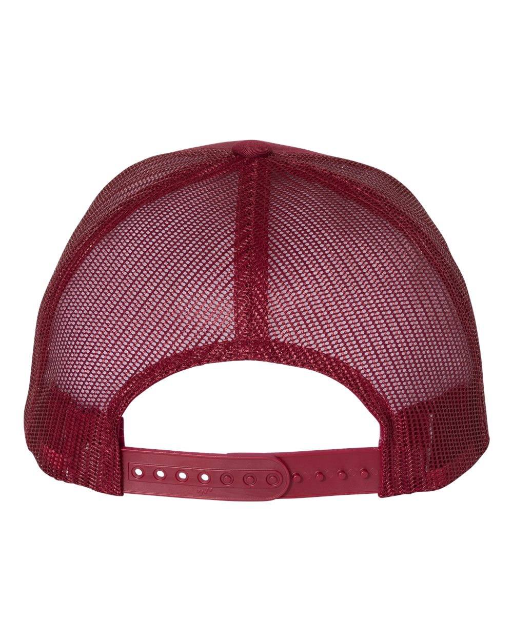 Retro Trucker Cap - Back - B43195730 - Cranberry