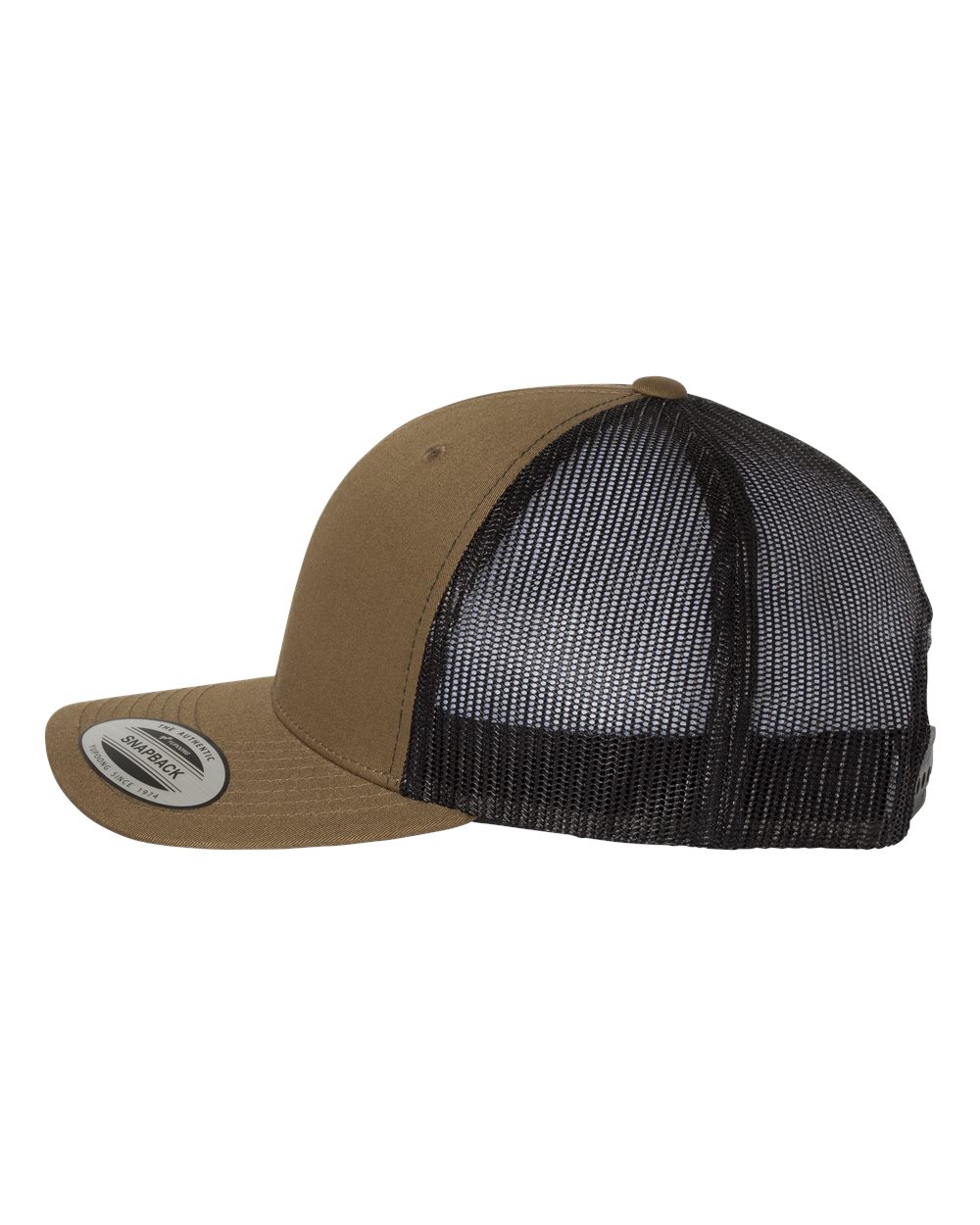 Retro Trucker Cap - DirectSide - B43195050 - Coyote Brown/ Black