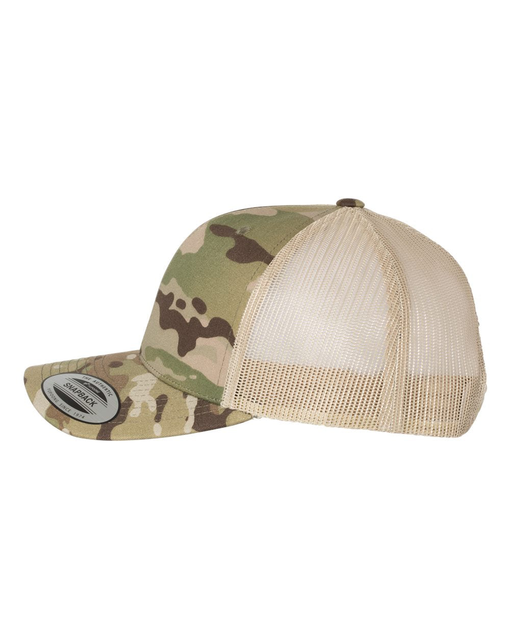 Retro Trucker Cap - DirectSide - B43195240 - Multicam Green/ Khaki