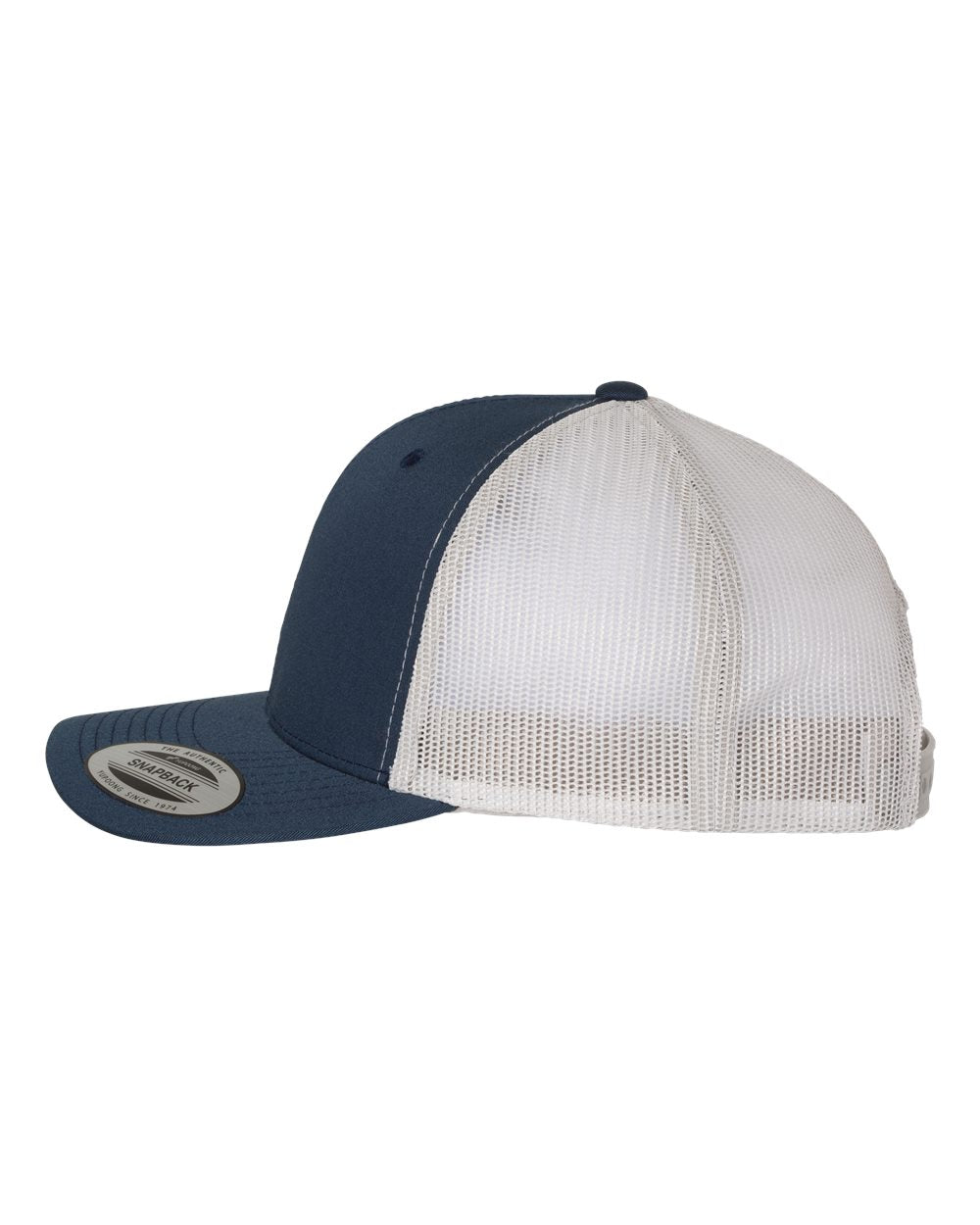 Retro Trucker Cap - DirectSide - B43195340 - Navy/ Silver