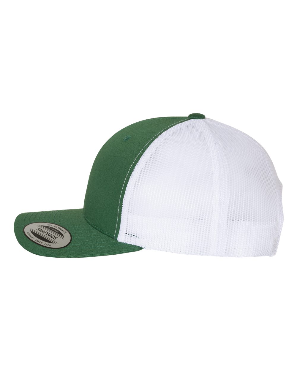 Retro Trucker Cap - DirectSide - B43195440 - Evergreen/ White
