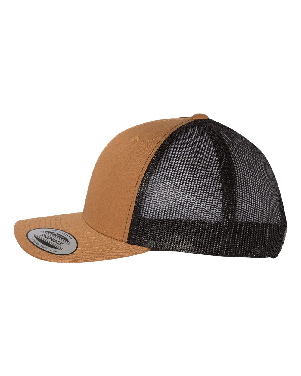 Retro Trucker Cap - DirectSide - B43195460 - Caramel/ Black