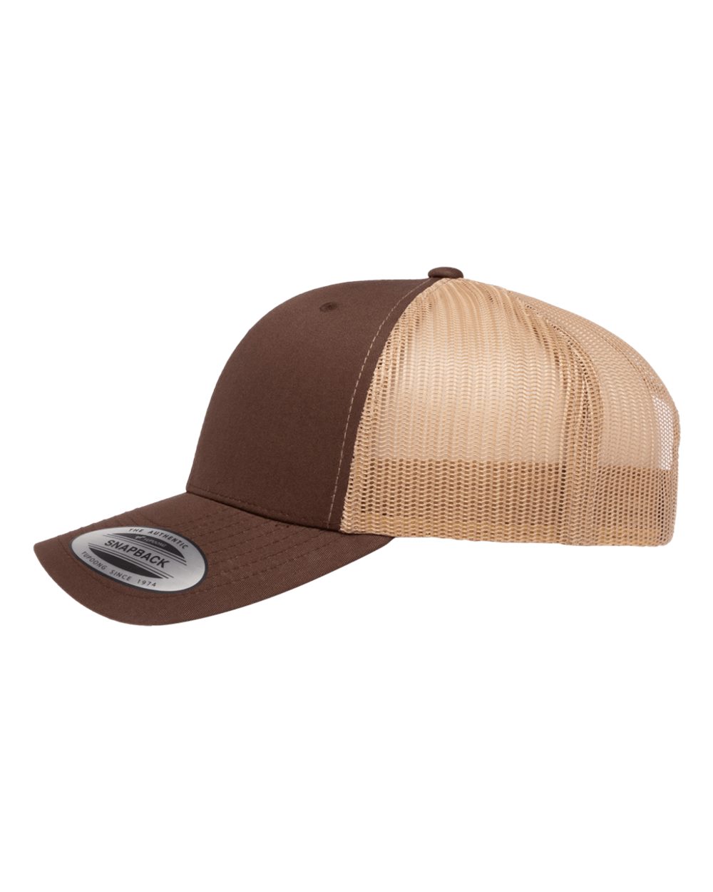 Retro Trucker Cap - DirectSide - B43195550 - Brown/ Khaki