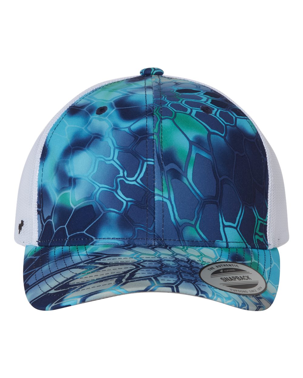 Retro Trucker Cap - Front - B43195950 - Kryptek Pontus