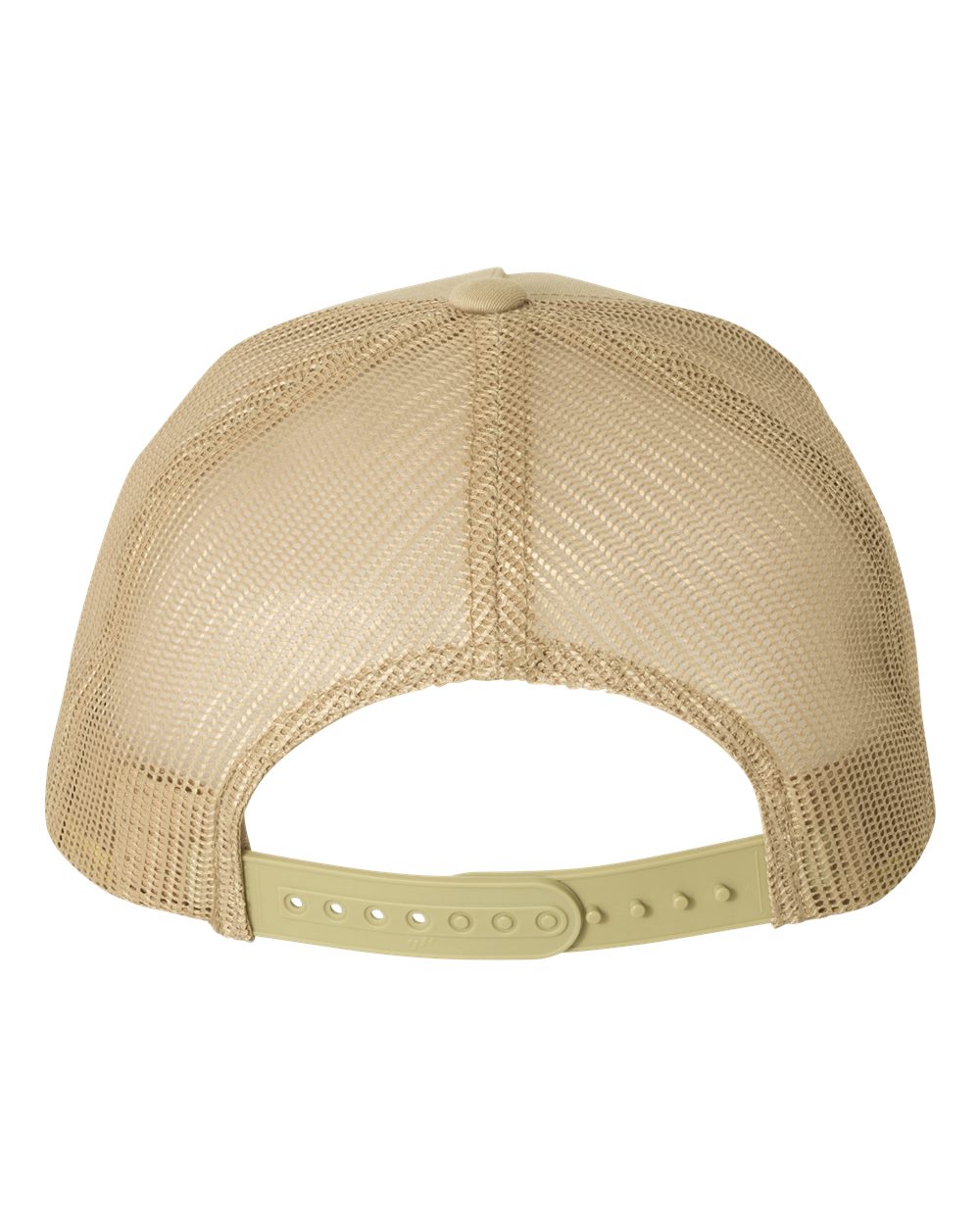 Five-Panel Retro Trucker Cap - Back - B44595770 - Khaki