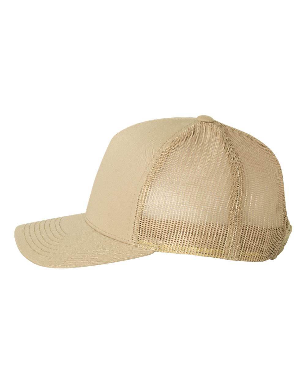 Five-Panel Retro Trucker Cap - DirectSide - B44595770 - Khaki