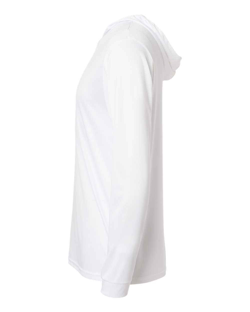Unisex Bahama Performance Hooded Long Sleeve T-Shirt - DirectSide - B10571002 - White