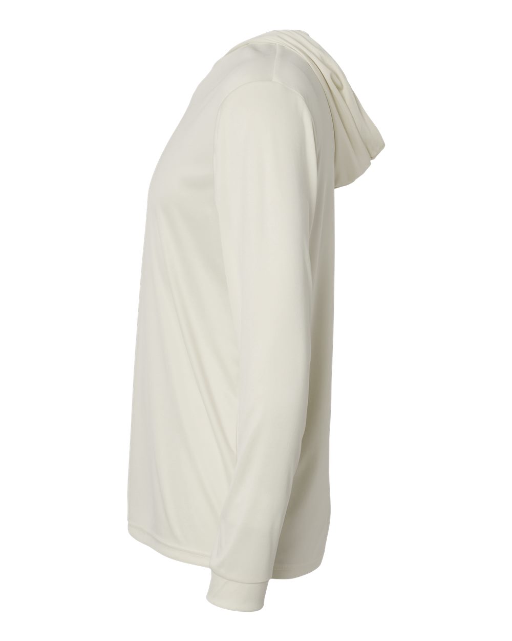 Unisex Bahama Performance Hooded Long Sleeve T-Shirt - DirectSide - B10571242 - Sand