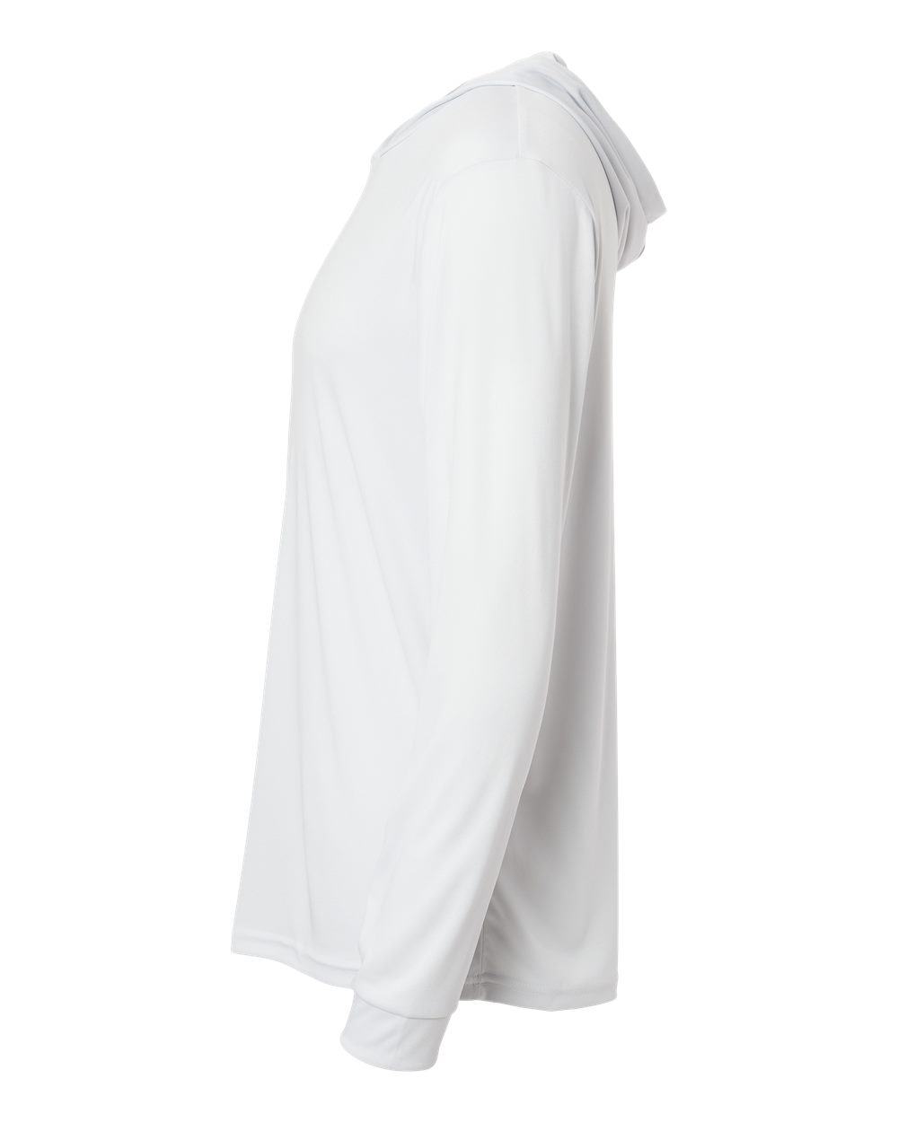 Unisex Bahama Performance Hooded Long Sleeve T-Shirt - DirectSide - B10571352 - Aluminum