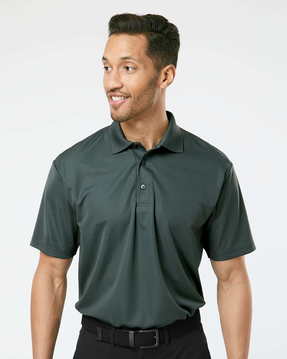 Men's Sebring Performance Polo - OnModelFront - B11071583 - Carbon