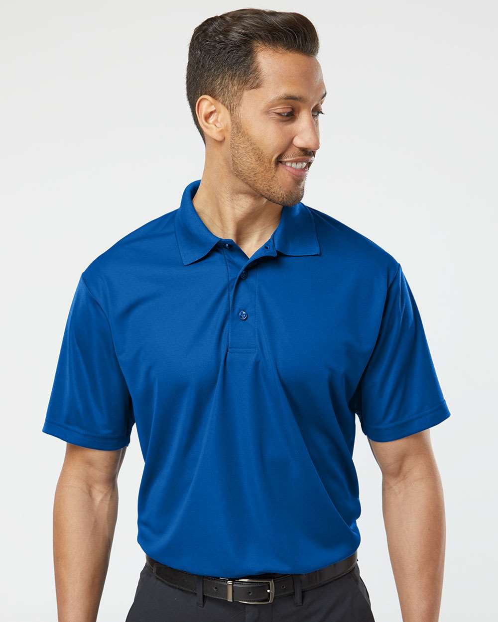 Men's Sebring Performance Polo - OnModelFront - B11071753 - Deep Royal