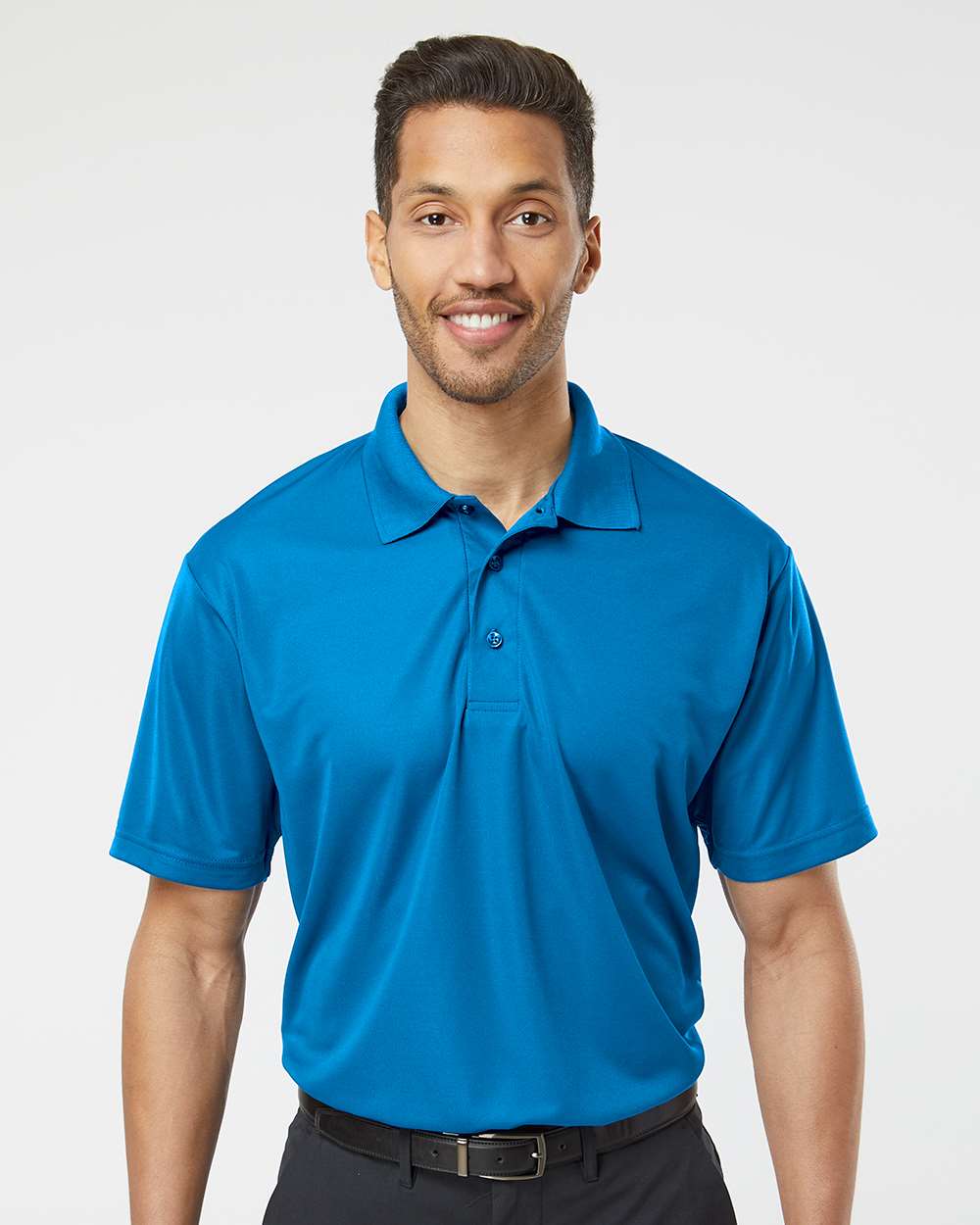Men's Sebring Performance Polo - OnModelFront - B11071763 - Turquoise