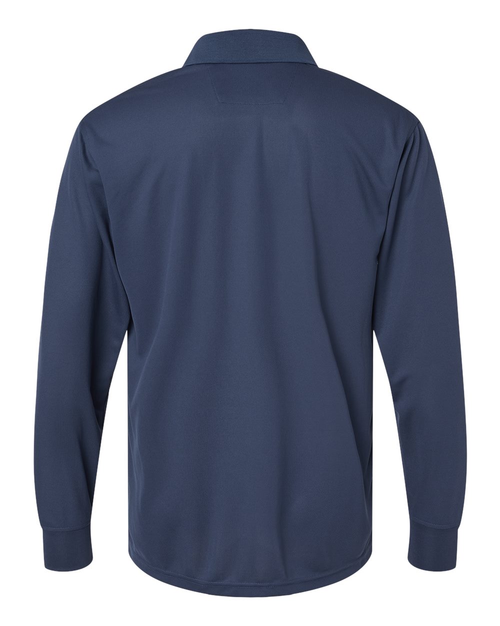 Men's Prescott Long Sleeve Polo - Back - B11371653 - Navy