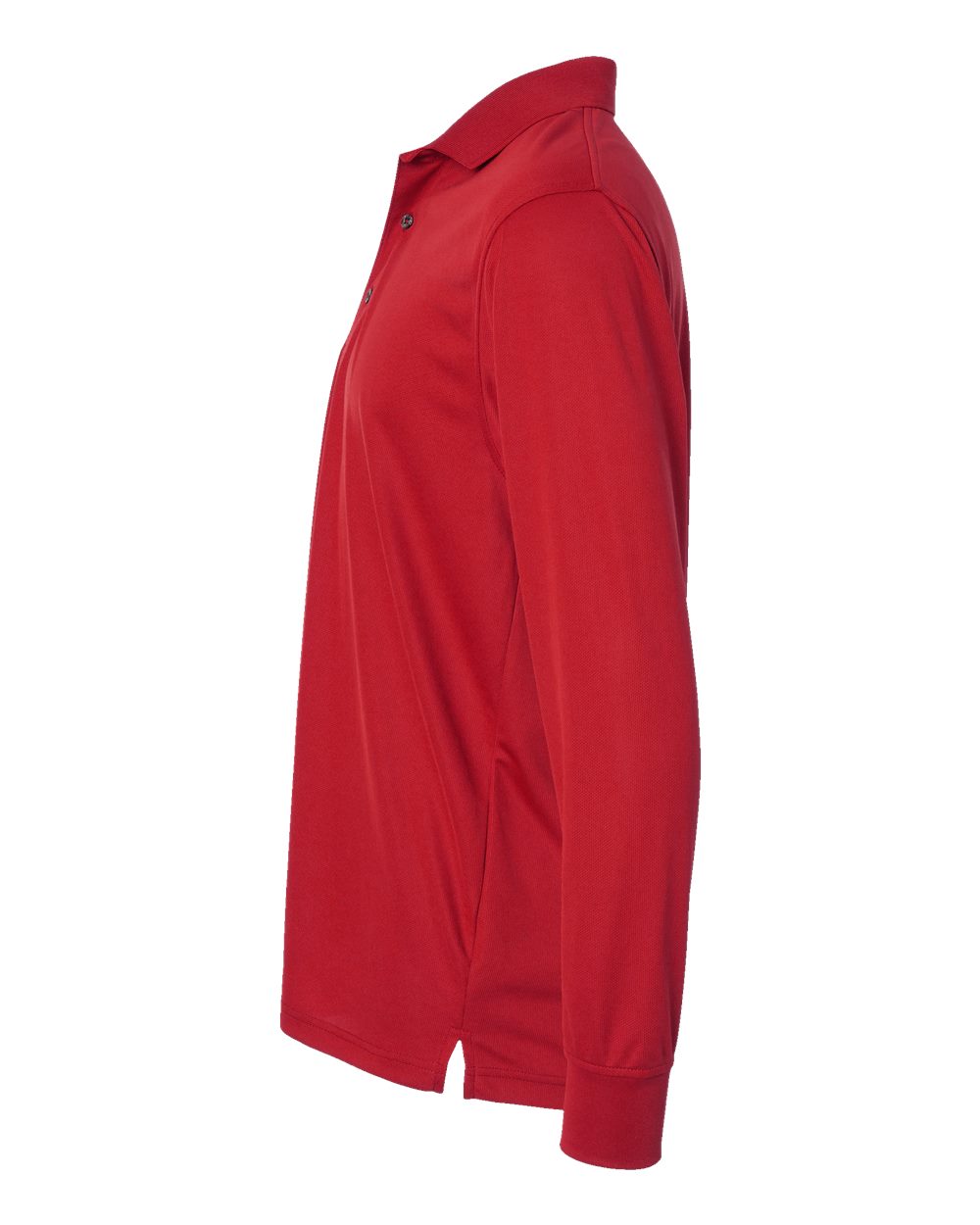 Men's Prescott Long Sleeve Polo - DirectSide - B11371703 - Red