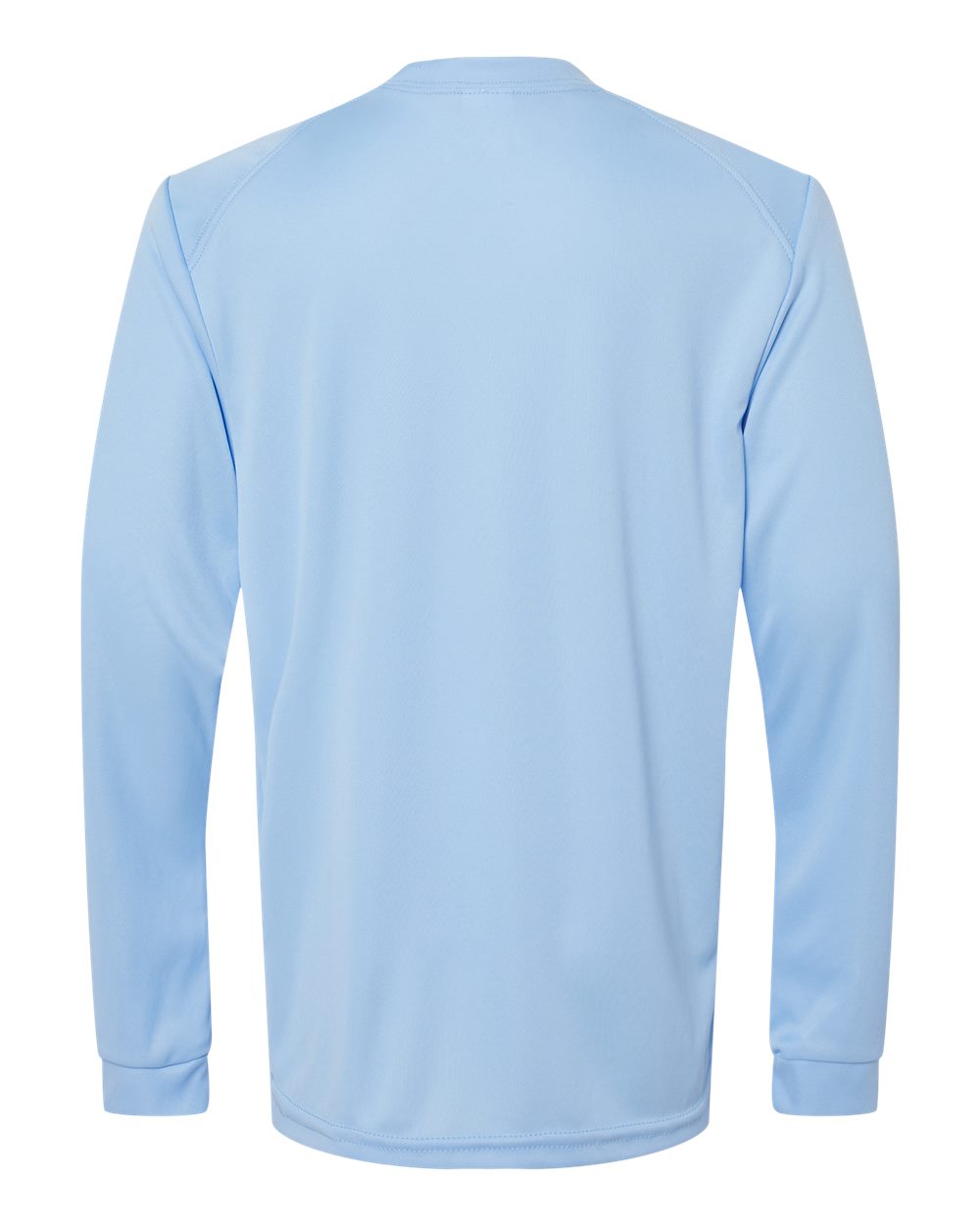 Youth Long Islander Performance Long Sleeve T-Shirt - Back - B12671253 - Blue Mist