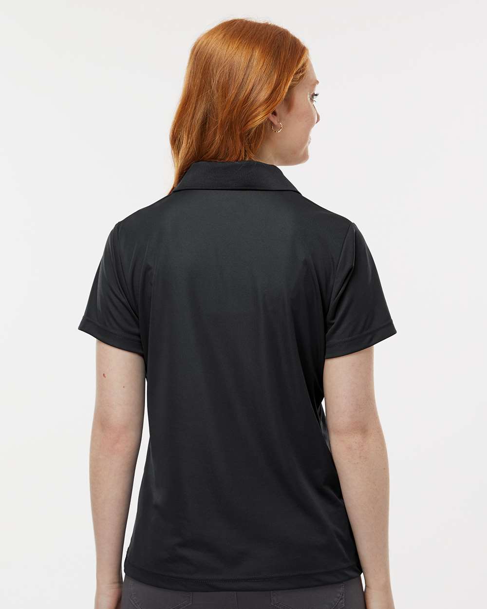 Women's Sebring Performance Polo - OnModelBack - B13571502 - Black