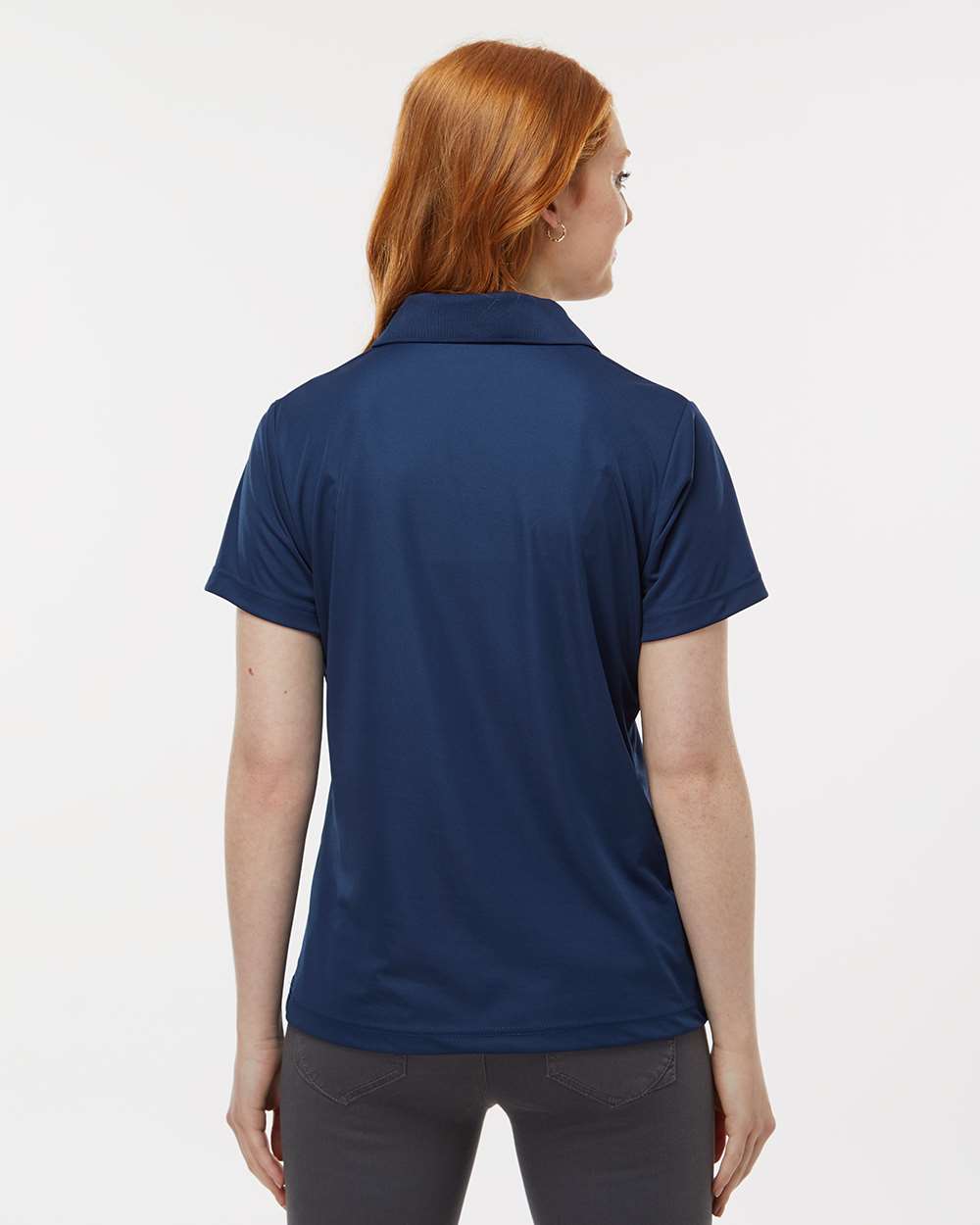 Women's Sebring Performance Polo - OnModelBack - B13571652 - Deep Navy